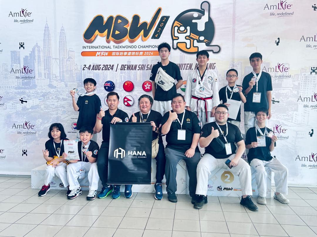 Newgen team with medals at MBW International Taekwondo Championship 2024